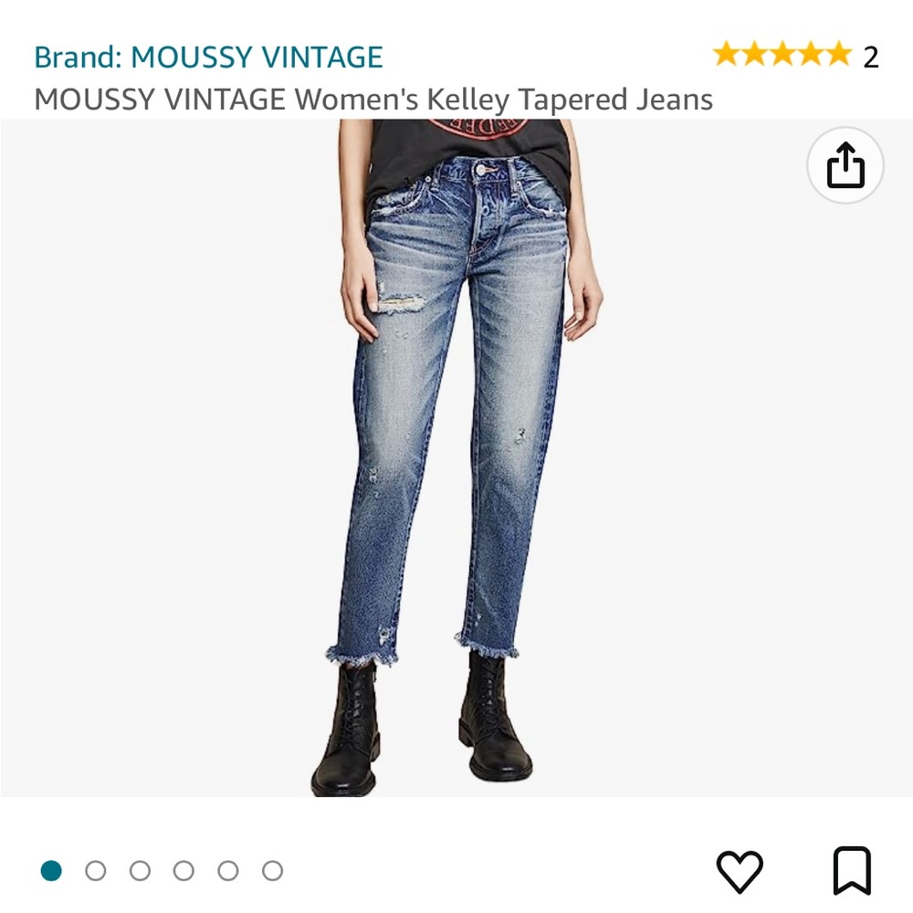 Moussy Vintage Kelley mv tapered jean